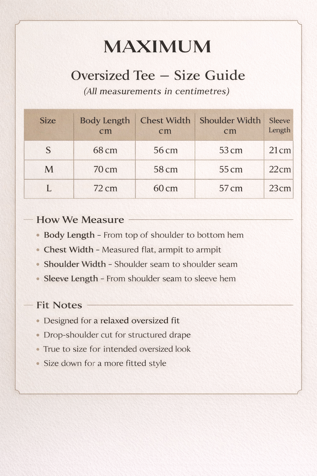 MAXIMUM Oversized Tee - Pink